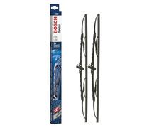 Bosch Balais d'Essuie-Glace Plats Conventionnel Twin 530, Longueur: 530mm/530mm - 1 Paire de Balais avant