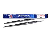 Bosch Balais d'Essuie-Glace Plats Conventionnel Twin 539, Longueur: 650mm/550mm - 1 Paire de Balais avant
