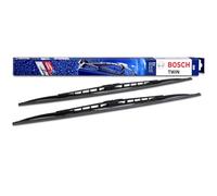 Bosch Balais d'Essuie-Glace Plats Conventionnel Twin 550, Longueur: 550mm/550mm - 1 Paire de Balais avant