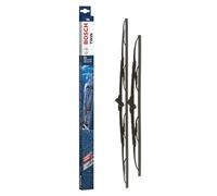 Bosch Balais d'Essuie-Glace Plats Conventionnel Twin 701, Longueur: 650mm/500mm - 1 Paire de Balais avant