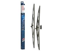 Bosch Balais d'Essuie-Glace Plats Conventionnel Twin 801, Longueur: 600mm/530mm - 1 Paire de Balais avant