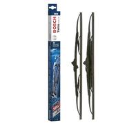 Bosch Balais d'Essuie-Glace Plats Conventionnel Twin Spoiler 500S, Longueur: 500mm/500mm - 1 Paire de Balais avant