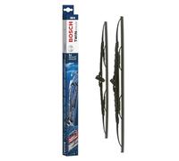 Bosch Balais d'Essuie-Glace Plats Conventionnel Twin Spoiler 503S, Longueur: 500mm/475mm - 1 Paire de Balais avant