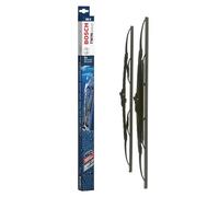 Bosch Balais d'Essuie-Glace Plats Conventionnel Twin Spoiler 551S, Longueur: 550mm/500mm - 1 Paire de Balais avant
