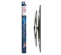 Bosch Balais d'Essuie-Glace Plats Conventionnel Twin Spoiler 606S, Longueur: 600mm/500mm - 1 Paire de Balais avant