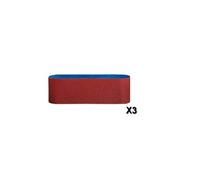 Bosch Bande abrasive Best for Wood, 3-pièces, 75 x 480 mm, 60, 80, 100