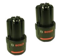 Bosch - batterie 10,8 V - 2,0 Ah - 2 pièces - 2607336879