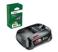 Bosch batterie 18V (1x batterie 2,0 Ah, système 18V, dans un carton)
