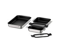 Bosch - Set de 4 récipients FlexInduction, valable pour PerfectFry Plus, fonte, HEZ9FF040
