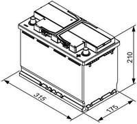 Batterie Bosch T3032