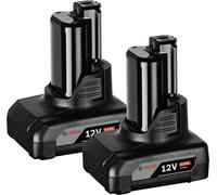Bosch Batterie GBA 12 Volts / 2x 4,0 Ah O-B Professional - 1600Z00045