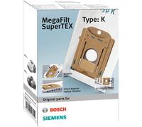 Bosch Electroménager - BBZ41FK Sacs aspirateurs Typ. K - 4 Sacs de rechange - MegaFilt SuperTEX + 1 filtre Micro-Hygiénique - Accessoires pour aspirateurs