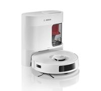 Bosch Robot aspirateur-laveur Spotless + BCRD1W – 11 000 Pa, station de service, Home Connect, blanc