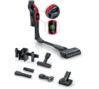 Bosch BCS1041PET aspirateur balai et balai électrique Batterie Sec HEPA Sans sac 0,4 L 23,5 W Noir, Rouge 4 Ah