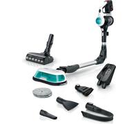 Bosch BCS71HYG4 Aspirateur fr Support et balai Aspirateur électrique Balai Aspirateur à batterie sèche et humide HEPA Sans sac 0,3 L 23,5 W Noir, White 3 Ah