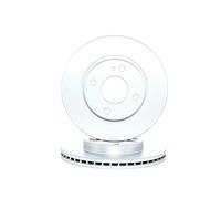Bosch BD1409 Jeu de 2 Disques de Frein - 257,9 mm - Essieu avant | Disques pleins - Certifié ECE-R90 - Longue durée de vie, protection anticorrosion avancée