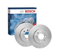 Bosch BD143 Jeu de 2 Disques de Frein - 262 mm - Essieu avant | Disques pleins haute teneur carbone - Certifié ECE-R90 - Longue durée de vie, protection anticorrosion avancée