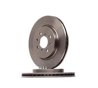 2x BOSCH Disque de frein pour SUZUKI SWIFT IV FZ, NZ