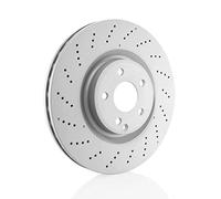 Bosch BD2556 Disque de Frein - 330 mm - Essieu avant | Disque plein - Certifié ECE-R90 - Longue durée de vie, protection anticorrosion avancée