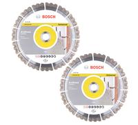 Bosch Best for Universal Disque à tronçonner diamanté 230 x 22,23mm, 2pcs. (2x 2608603633)