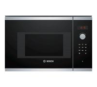 Bosch Serie 4 BFL523MS0 micro-onde Noir, Acier inoxydable Micro-onde simple Intégré 20 L 800 W