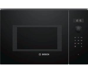 Bosch BFL554MB0 - Série 6 - Micro-ondes intégrable, 59 x 38 cm, 25 litres, Noir