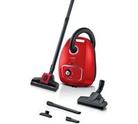 Bosch BGB41PET1 Aspirateur cylindrique 700W 4L HEPA pour animaux de compagnie Rouge et Noir