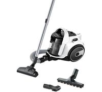 BOSCH BGS05A322 - Aspirateur Traineau sans Sac - Rayon d'action 9 m - Capacité bac 1,5 L - 78 dB - 700 W - Blanc
