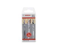 Set de 15 Lames de scie sauteuse pour bois BOSCH (2 607 011 436)