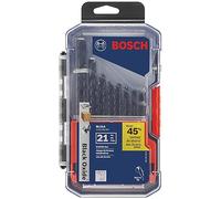 Bosch BL21A Jeu de forets en oxyde noir pour métal