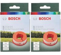 Bosch Bobine de fil - Accessoire pour coupe bordure Easytrim et Combitrim (8m, ⌀ 1,5mm) (Lot de 2)