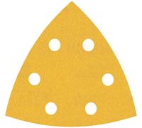 Bosch Accessories EXPERT C470 2608900832 Set feuilles abrasives Delta perforé Grain 60, 120, 240 (L x l) 93 mm x 93 mm 6 pc(s)