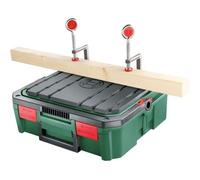 BOSCH Boîte de rangement SystemBox - Taille S + Etabli de Sciage