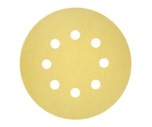 Bosch Bosch Disque abrasif C450 Standard usage général, G240, 125 mm, 8 trous Quantité:50