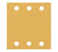 Bosch Papier abrasif pour ponceuse vibrante EXPERT C470 2608900891 Grain 60 115 x 107 mm 10 pièces