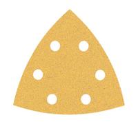 Bosch Feuille abrasive EXPERT C470 2608900928 Delta perforée Grain 80 93×93 mm 50 pièces