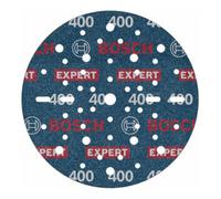 Bosch Disques abrasifs sur film EXPERT O780 6x Ø150 mm Grain 400 pour bois dur, peinture sur bois