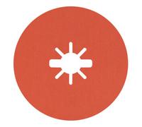 Bosch Bosch Expert R782 Disque en fibre Prisma Ceramic X-LOCK, 115 mm, 22,23 mm, G 120 Quantité:5