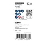 Bosch Bosch EXPERT Set de scies-cloches Power Change Plus pour tôle, 22; 25; 32 x 5 mm, 6 pièces Quantité:1