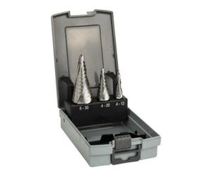 Bosch Bosch foret étagé HSS set 3 pièces 4 - 12 mm 4 - 20 mm 6 -30 mm Quantité:1