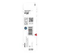 Bosch Bosch Foret hélicoïdal HSS métal, 3 x 33 x 72 mm, tige HEX 1/4 Quantité:1