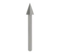 Bosch Bosch Fraise haute vitesse 6,4 mm, tête triangulaire la plus grande Quantité:1
