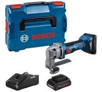 BOSCH GSC 18V-16 E Cisaille a tôle sans-fil, 2x 4.0Ah, GAL 18V-40, L-BOXX 0601926301