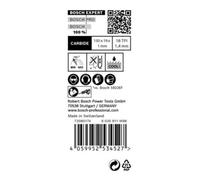 BOSCH Lame de scie sabre EXPERT 'Thin Tough Metal' S 922 EHM, 10 pces 2608900362