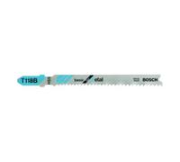Bosch Bosch Lame de scie sauteuse T 118 B VE 5 pcs Basic pour métal Quantité:1
