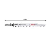 Bosch Bosch Lame de scie sauteuse T 308 B, 100 pièces Quantité:1