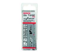 Bosch Bosch Lames de scie sauteuse T 101 BF VE x 25 Clean pour bois dur Quantité:1