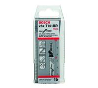 Bosch Bosch Lames de scie sauteuse T 101 BR VE 25 pcs Clean for Wood Quantité:1