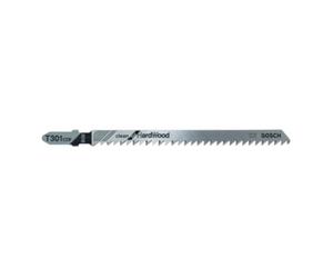 Bosch Bosch Lames de scie sauteuse T 301 CDF, lot de 5, Clean for Hard Wood Quantité:1