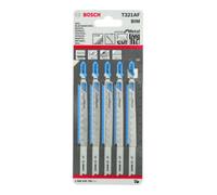 Bosch Bosch Lames de scie sauteuse T 321 AF VE 5 pcs Speed for Metal Quantité:1